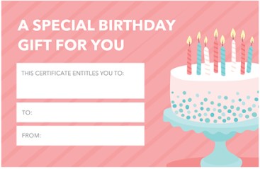 Digital Gift Card