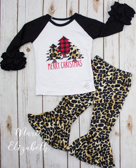 Merry Christmas Leopard Bells