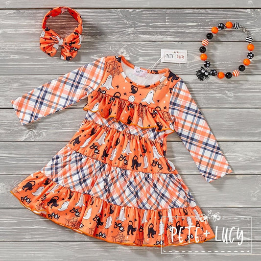 Boo-tastic preorder: Girls long sleeve dress